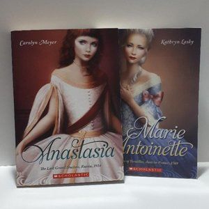 "Anastasia" and "Marie Antoinette" SET OF 2 BOOKS